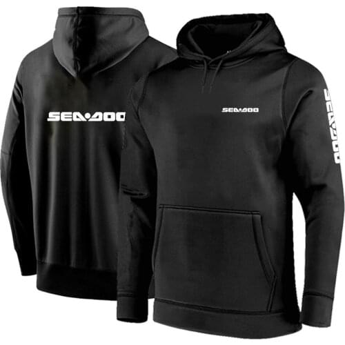 Sea Doo Seadoo Moto Logo Autumn Hot Mens Comfortable Hoodies Sweatshirts Quality Streetwear Male Pullover High Street Jackets