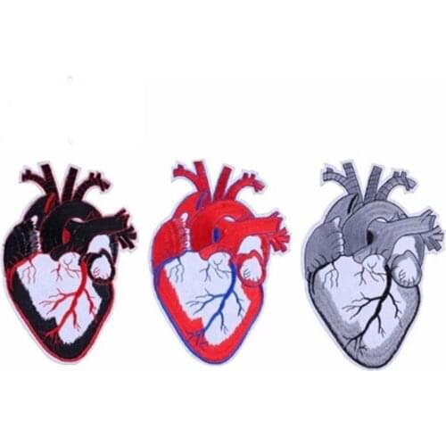 Popular heart, embroidery cloth, decorative pants, ironing sewing, patch applique, cell phone shell DIY glue paste