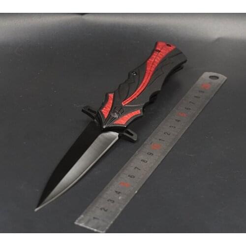 Tactical Folding Knife Pocket Combat Outdoor Survival Knife 440C Blade Camping Hiking Hunting Knives EDC Self-defense Multi Tool