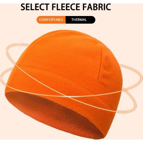 Warm Army Hat Winter Soft Men Beanie Ski Cycling Skin-Friendly Tactical Anti-Static Hiking Thermal Fleece Running Windproof Cap