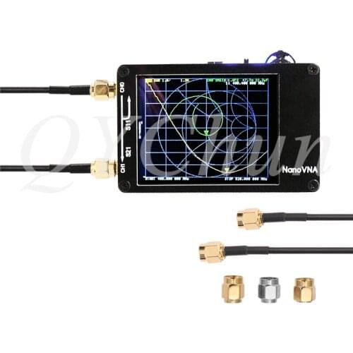 NanoVNA Vector Network Analyzer MF HF VHF UHF Antenna Analyzer Standing Wave Table Short Wave