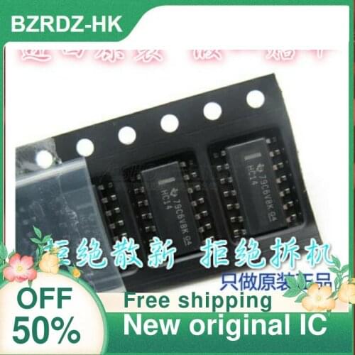 10-50PCS/lot 74HC14D SN74HC14DR SOP-14 New original IC