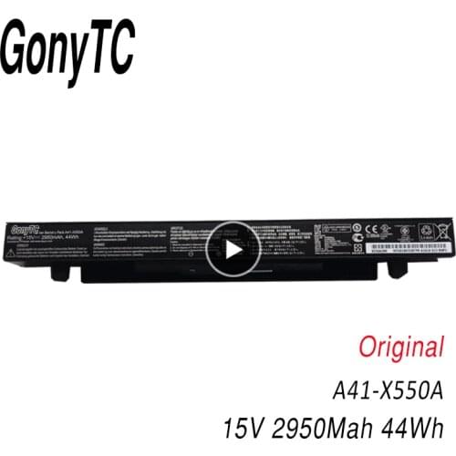 GONYTC A41-X550A New Original 44Wh Laptop Battery for ASUS X450 X550A X550 X550C X550B X550V X550D X450C X550CA A450 A550