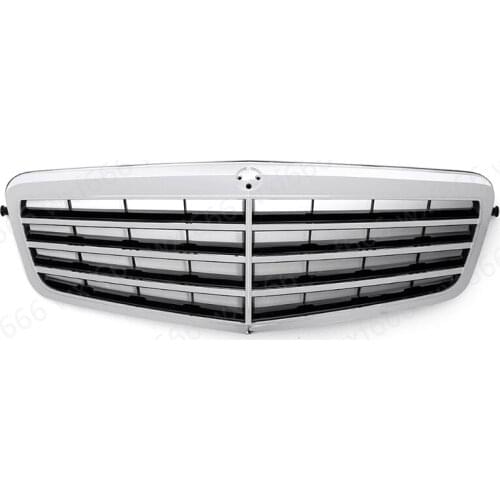 Car Front bumper grille Suitable for E280mer ced es-be nzE300 Front bumper ventilation net Forward wind network Cooling grid