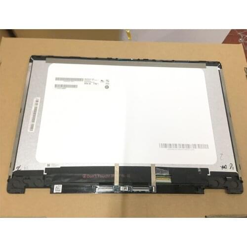 For HP Pavilion 14-dh 14-dh0000 14-dh1000 x360 Convertible Laptop Touch Screen Digitizer LCD Display Assembly With Frame Brazel