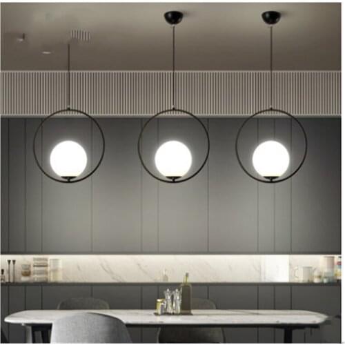 Contracted desk lamp dining-room lamps study lamp led household bedroom drop light CD50 W06