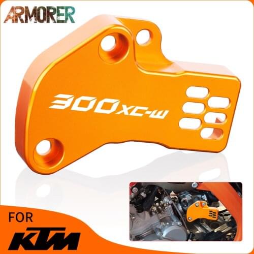 Motorcycle TPS Sensor Cover Guard Protector Cap CNC Aluminum For KTM 300 XCW TPI XCWTPI Six Days XC-W 2019 2020 2021