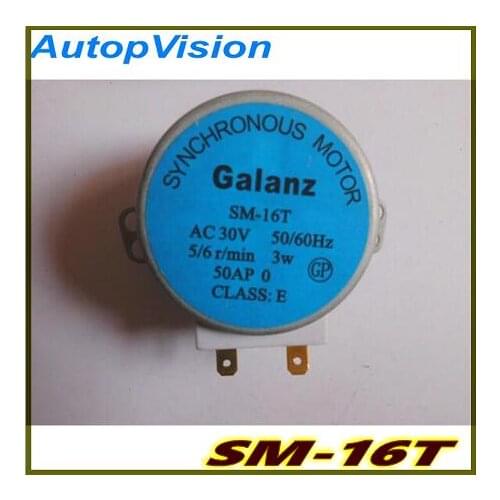 SM-16T Microwave Turntable Turn Table Motors Machinery Synchronous Motor SM16T AC30V for Galanz Microwave