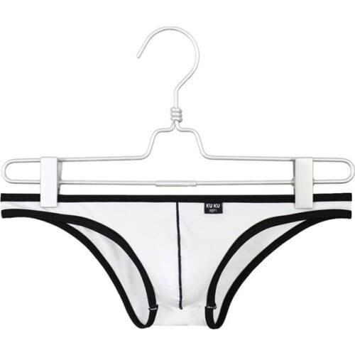 Mens Briefs Sexy Low Waist Print Breathable Briefs Smooth Elastic Ice Silk Underpants Male Panties Underwear Intimates