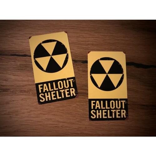 FALLOUT sticker Car Turbo V8 V6 Rat Rust Tuning Deep Airride DEEP # 221