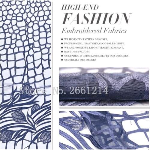 Nigerian embroidered tulle mesh lace fabric with pretty flowers wholesale african lace fabric BZL-19.0114