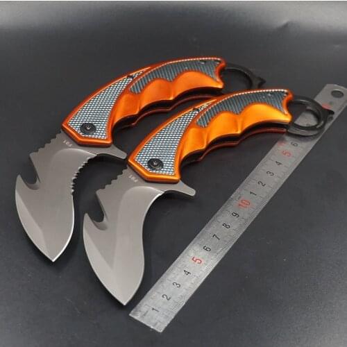 Karambit Knife Folding Tactical Knife multi-function Survival Hunting Outdoor Camping Pocket Knives Self-defense EDC Multi Tool