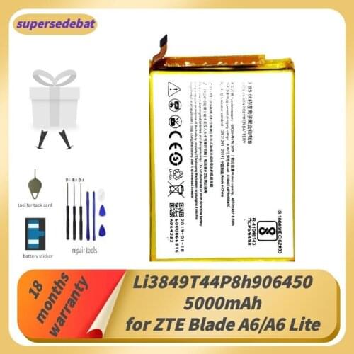 SUPERSEDEBAT Batteries For Phones ZTE Blade A6 Lite