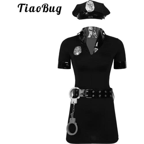 TiaoBug Erotic Costumes Of A Policeman