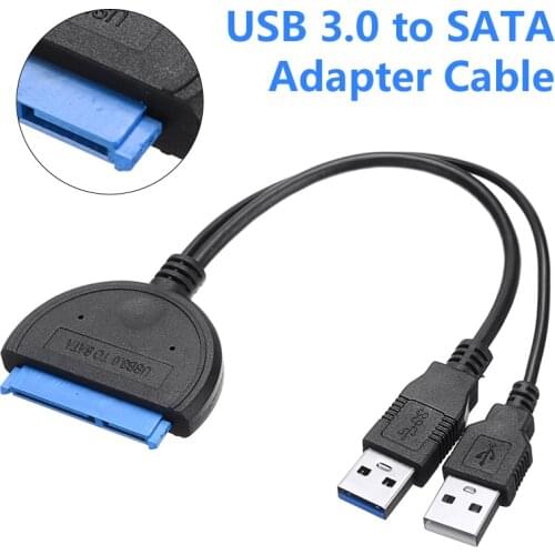 USB 3.0 to SATA 2.5/3.5 inches HDD SSD Hard Drive Converter Cable Adapter Line Converter Adapter Computer Cables Connectors