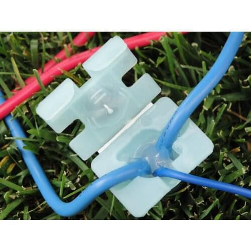 Waterproof Direct Bury Wire Cable Splice Kit , 18-10 AWG, Low Voltage - 600V Max, Great For Irrigation 2-Wire Application