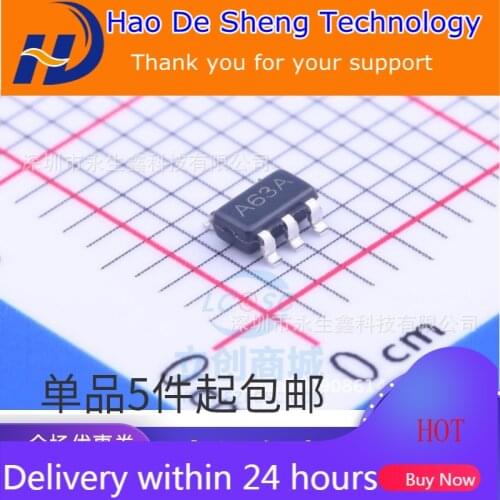 10PCS/LOT LM321MFX\/NOPB Logo A63A SOT23-5 Operational Amplification IC New Original In Stock