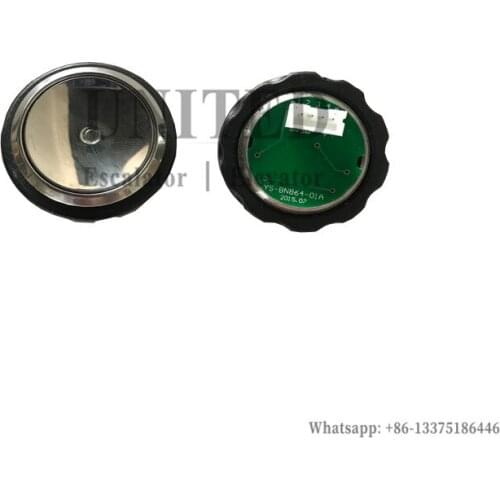 10pcs UNITED Elevator button Explosion-proof button YS-BN864-01A MK-LED-03B