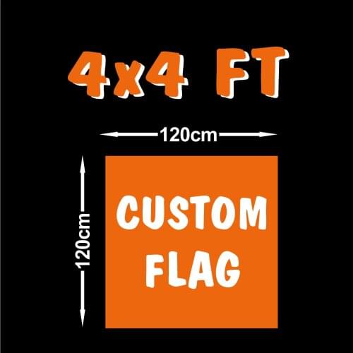 4x4ft Custom Design Home Decoration Wall Hanging Rock Music Posters Fans Polyester Dropshipping Flags Banners