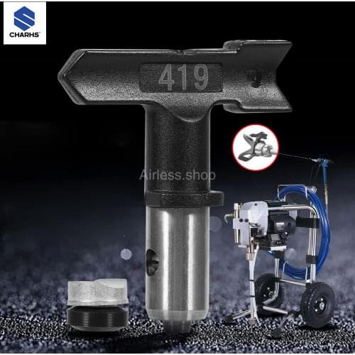 Airless pintura Pistola extremidad Multi Series Tungsteno Acero Reversible Pistola pulverizador boquilla punta Cabeza