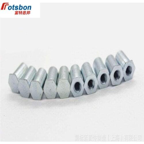BSO-M5-16 Hex Rivet Blind Hole Threaded Standoffs Self Clinching Feigned Crimped Standoff Server Cabinet Sheet Metal Spacer PEM