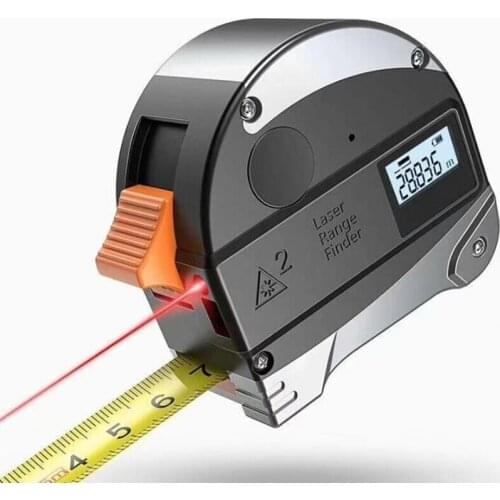 Infrared Rangefinder Laser Ranging Tape Measure 40m Handheld High Precision Laser Ruler Digital Tape Measure