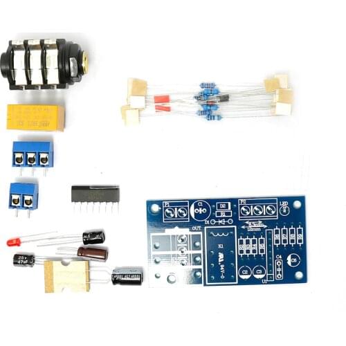 Diy Kit UPC1237 Headphone Protector Delay AC Protection AC 9V