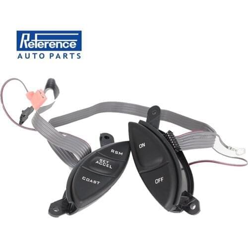 Steering Wheel Mounted Cruise Control Switch Button Kit with Cable Compatible with For d Explorer F-150 F87A9D809BA