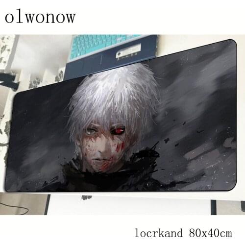 Tokyo Ghoul mousepad gamer large 800x400x2mm gaming mouse pad cheapest notebook pc accessories laptop padmouse ergonomic mat