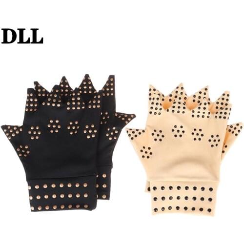 Relief Arthritis Therapy Gloves Support Hand Massager Toiletry Pressure Pain Heal Joints Magnetic Therapy Gloves Arthritis