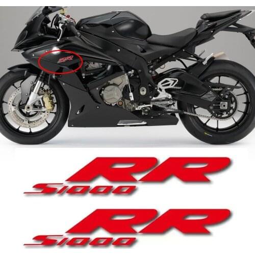 Logo Fairing Upper Fairing Decals / Stickers For BMW S1000RR Pair Any Colour Motorcycle Sticker Decals