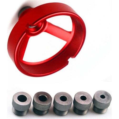 Aluminum Alloy 90 Degree Drill Guide 5/6/7/8/9/10mm Drill Bit Hole Puncher Locator Jig Hinged Hole Opener Woodworking Tools