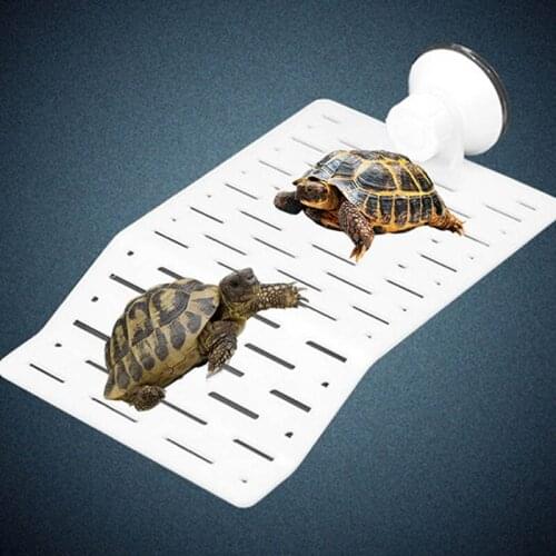 Turtle Pier Dock Basking Plastic Platform Shelf Ramp Aquarium Step Landing Fish Tank Turtle Aquarium Float Turtle Changing Water