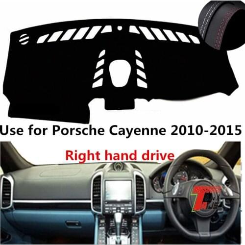 TAIJS Factory Simple Anti Dust Leather Car Dashboard Cover For Porsche Cayenne 2010 2011 2012 2013 2014 2015 Right hand drive