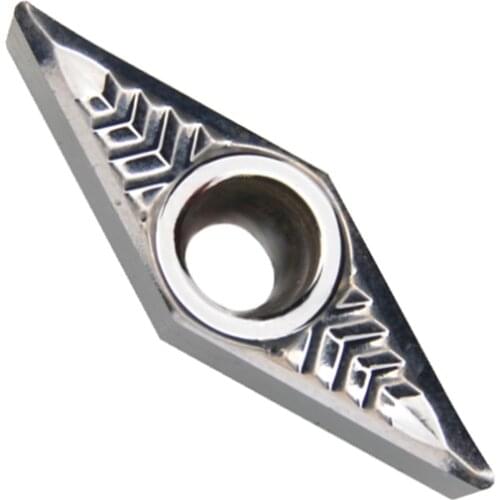 VCGT110302 AK H01 VCGT 110302 Aluminum cutter blade Insert Cutting Tool turning tool CNC Tools AL +TIN Alloy wood