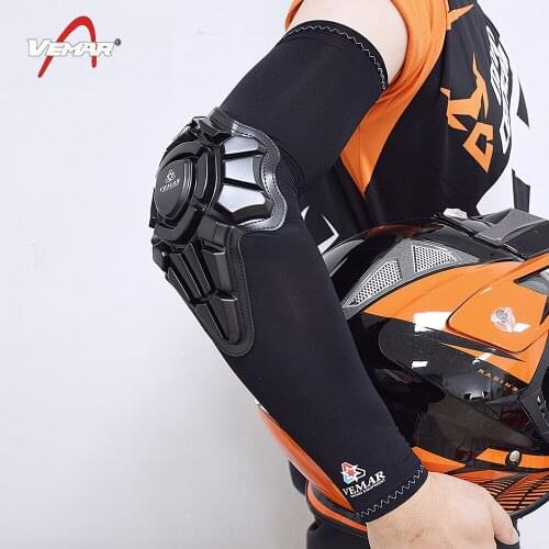 Vemar New Breathable Motorcycle Arm Sleeve Rider Riding Protective Cuff Sleeve Cycling Special Ice-Sleeve Anti-fall Elbow Pads