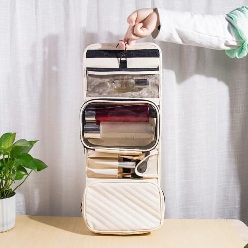 High Quality Women Makeup Bags Travel Cosmetic Bag Toiletries Organizer Waterproof Storage Neceser Hanging Bathroom Wash Bag