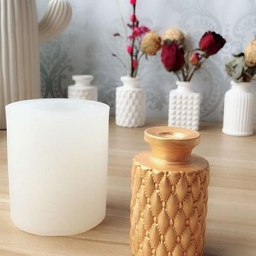 3D Silicone Vase Shape Mold, Silicone Candle Mold, Aromatherapy Candle Mold, Plaster Mold 10360050