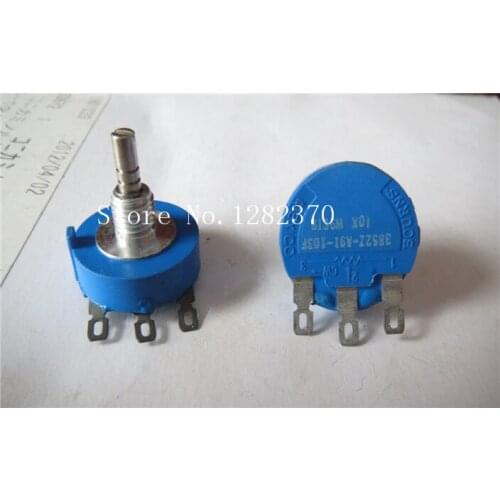 [BELLA] US imports BOURNS 3582Z-A91-103F 10K potentiometer handle length 14MMX3 hole 6.3MM --10PCS/LOT