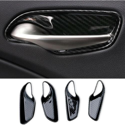 For Lexus UX260h 2019-2020 Carbon Fiber All inclusive Interior door bowl trim Car modification Auto parts