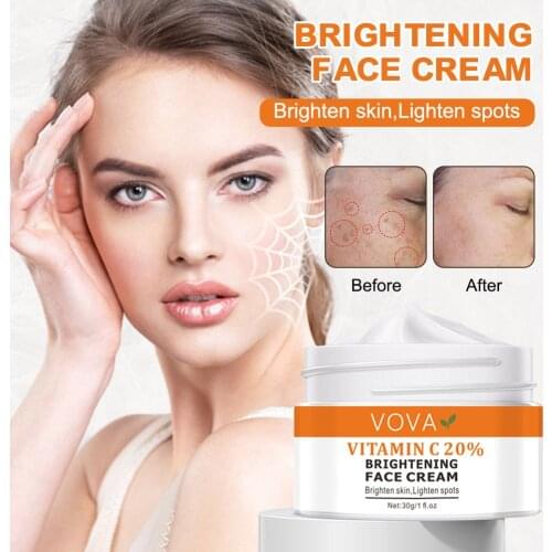 Vitamin C Face Cream for Lightening Dark Spots Brightening Skin Face Moisturizer Day and Night Cream for All Skins