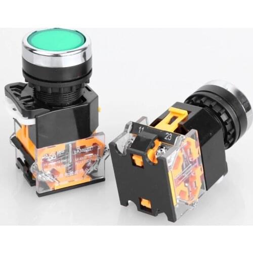 Original Horizontal Key Cutting Machines Replacment Circle Start Button For DEFU 668B Switch