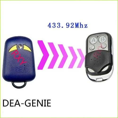 DEA remote control 433.92mhz garage door DEA 433mhz remote control