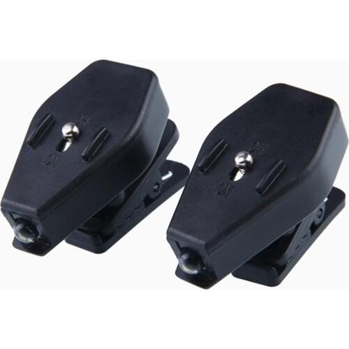 2Pcs LED Clip-on Spotlight Light Eyeglass Glasses Reading Torch Lamp Night