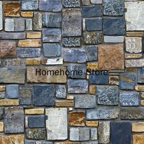 Peel and Stick Contact Paper Wall Sticker Home Decor Home Self-Adhesive Stone Effect Wallpaper For Living Room Decor