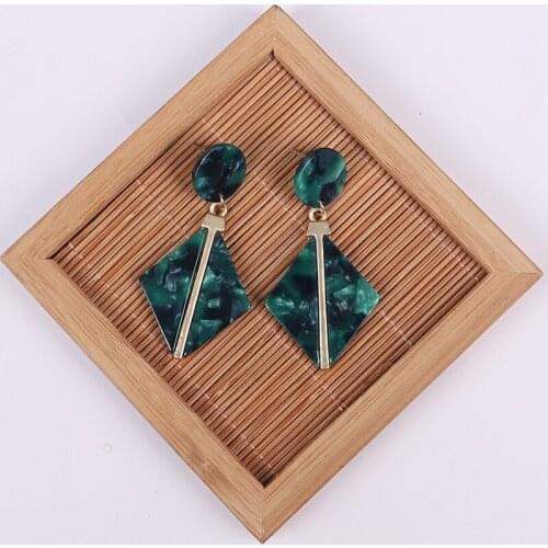 Earrings for women korean cubic zirconia zircon punk studs luxury brand ear studs small fashion jewelry pendant gold geometric