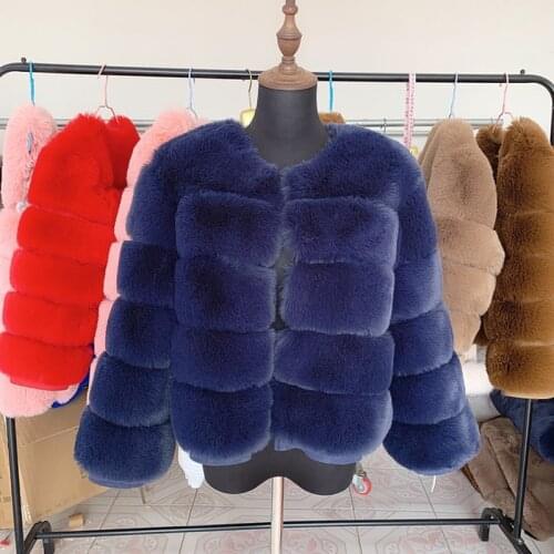 Ladies Winter Coat Warm CStand-up Collar Loose Belt Waist Batwing Sleeve Fashionable Fur Thick Asual Wear Stand-up Collar Fluffy