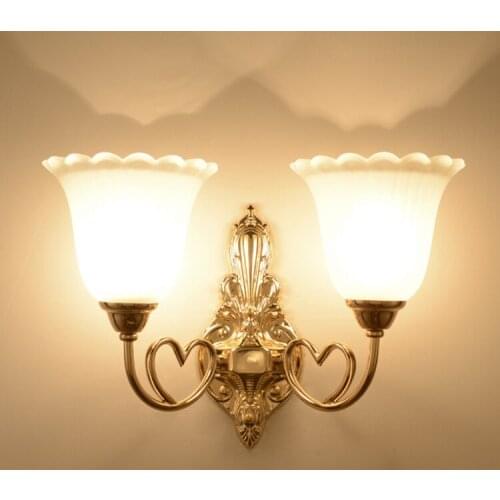 Gold Led New Creative Bedroom Bedside Wall Lamps Simple Modern Living Room Aisle Hotel Engineering Wall Light