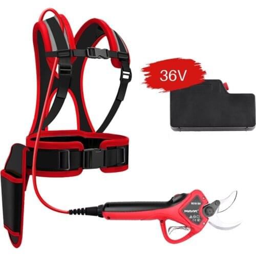 2019 new progressive slow close Electric tree branches pruning shears battery scissors (CE certificate 8-10working hours)