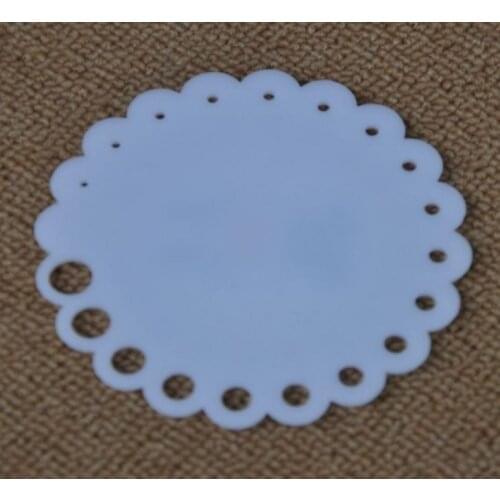 30 pc/lot Round Knitting Needle Ruler Gauge Measure Ruler Knitted needle measurement tool DIY Tool Handicrafts Needle-779042